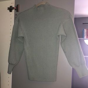 Puff sleeve sweater